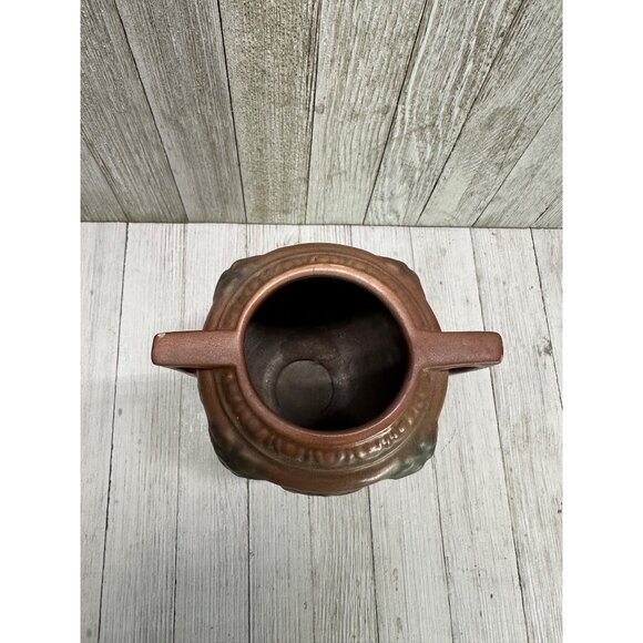 Vtg Roseville USA Art Pottery Florentine 231-8" Vase - Stamped R Mark 1924 - Picture 11 of 14